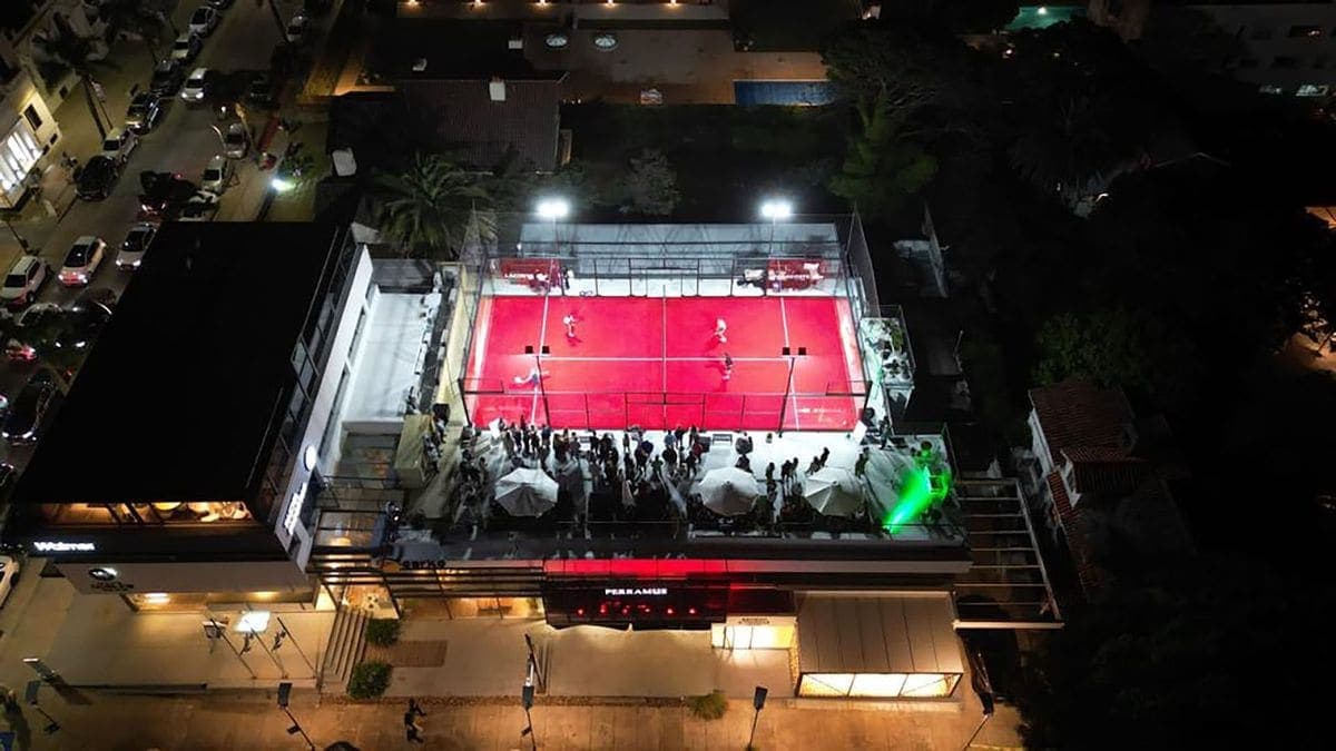 Canchas de pádel de Padel Rooftop by Club Store
